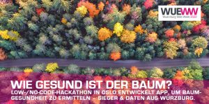 Teaserbild zum Beitrag Low-No-Code-Hackathon in Oslo Team entwickelt App zur Ermittlung der Baumgesundheit